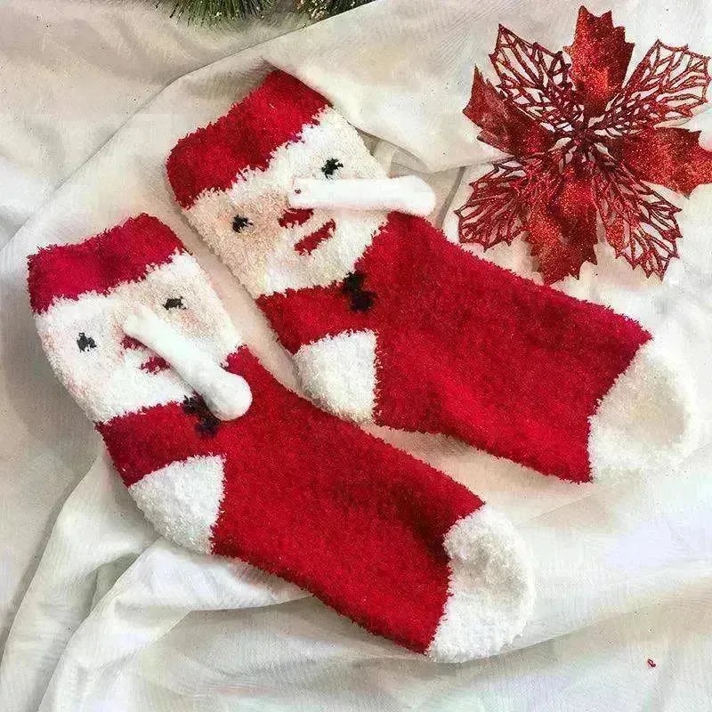 Fashion Simple Magnetic Christmas Socks For Men And Women - EX-STOCK CANADA