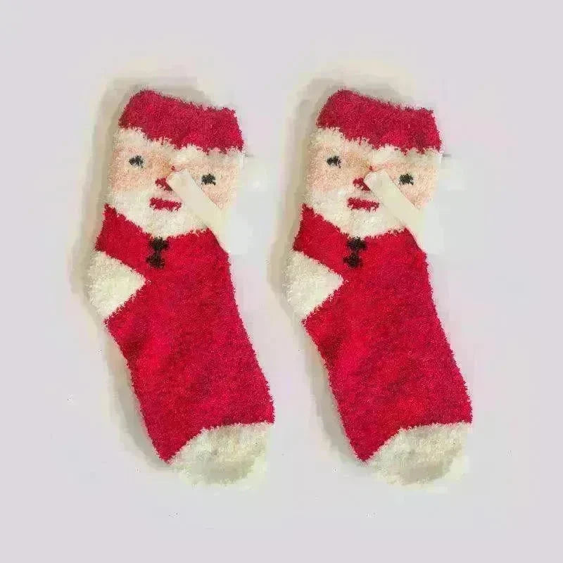 Fashion Simple Magnetic Christmas Socks For Men And Women - EX-STOCK CANADA