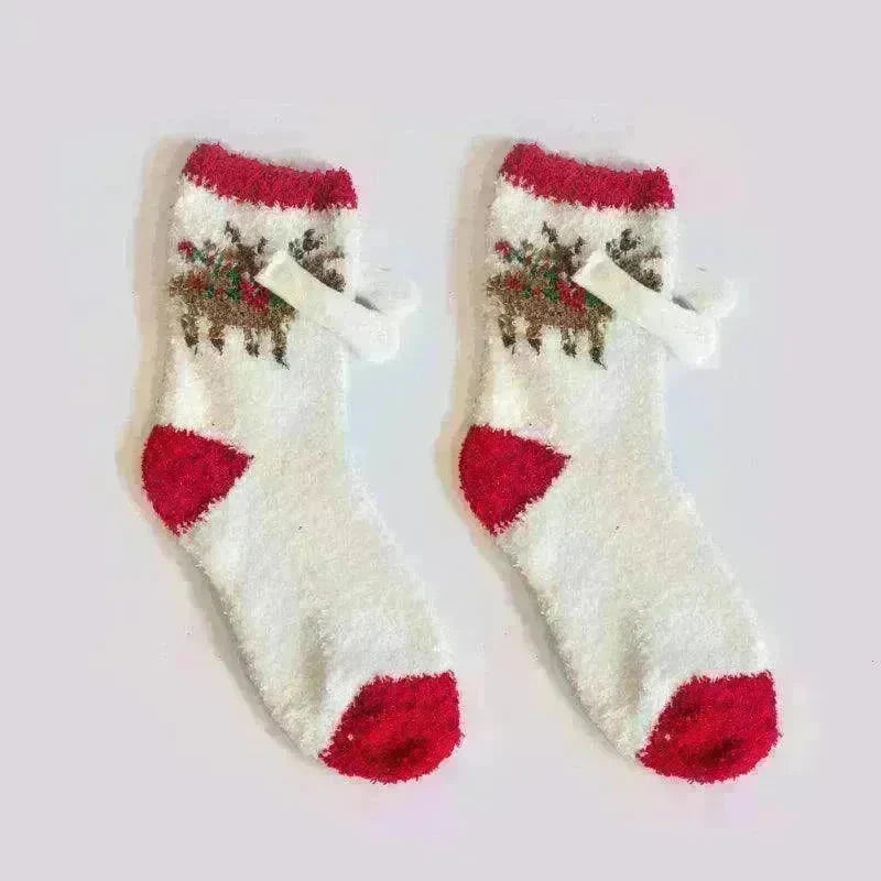 Fashion Simple Magnetic Christmas Socks For Men And Women - EX-STOCK CANADA