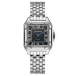 Fashion Stainless Steel Square Simple Design Couple Quartz Watch - EX-STOCK Canada