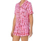 Fashion Striped Casual Two-piece Suit Pajamas For Women - EX-STOCK Canada