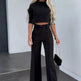 Fashion Tops High Waist Wide Leg - EX-STOCK Canada
