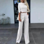 Fashion Tops High Waist Wide Leg - EX-STOCK Canada