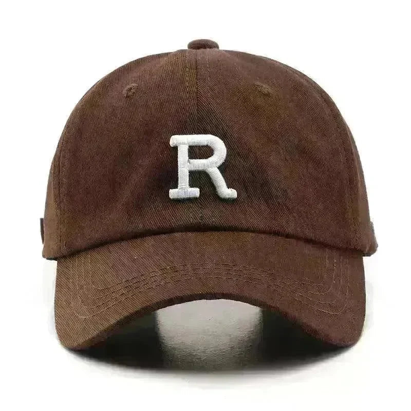 Fashionable Outdoor Simple One Letter Embroidery Sunshade Hat - EX-STOCK CANADA