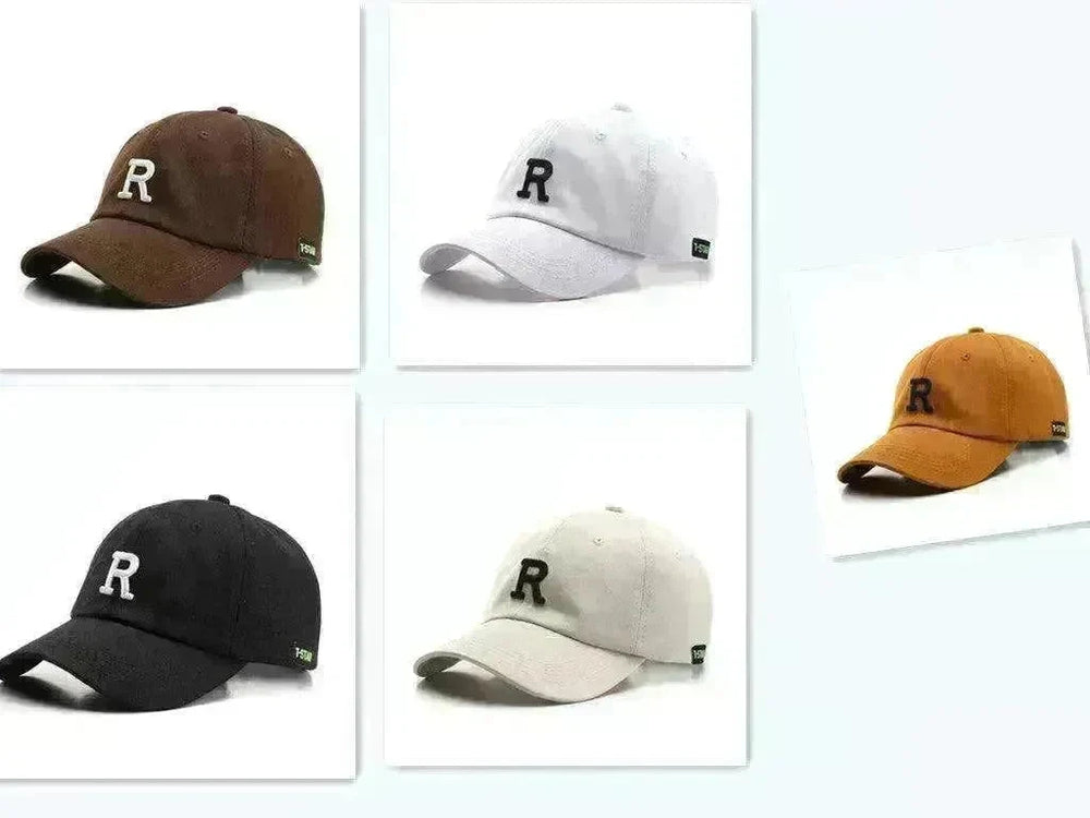Fashionable Outdoor Simple One Letter Embroidery Sunshade Hat - EX-STOCK CANADA