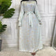 Fashionable Printed Large Lace Up Arab Dress - EX-STOCK Canada