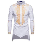 Camiseta de hombre árabe con personalidad, elegante y a la moda, de manga larga y color bronceado, Kaftán para hombres, para Ramadán y Eid, para hombres islámicos - EX-STOCK Canada