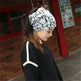 Female's Cotton Letter turban confinement fashion hat - EX-STOCK Canada