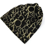 Female's Cotton Letter turban confinement fashion hat - EX-STOCK Canada