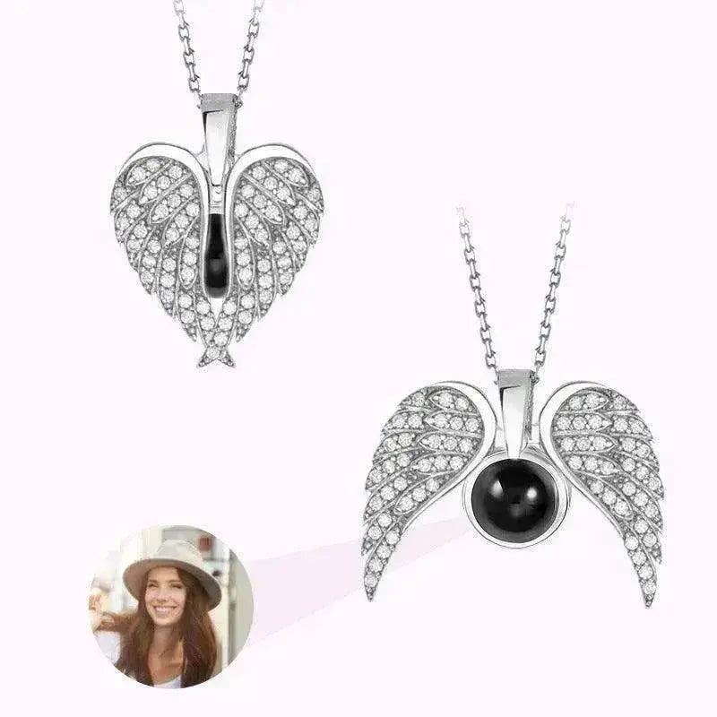 Female's Love Angel Wings Necklace - EX-STOCK Canada