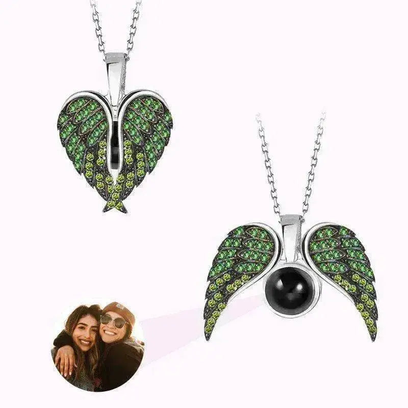 Female's Love Angel Wings Necklace - EX-STOCK Canada
