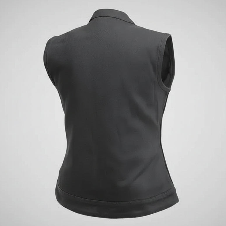 Gilet da donna Lexy in twill da motociclista di First MFG Co. 