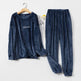 Flannel Pajamas Sets Winter Home Clothes For Women Men Sleepwear Couple - EX-STOCK Canada