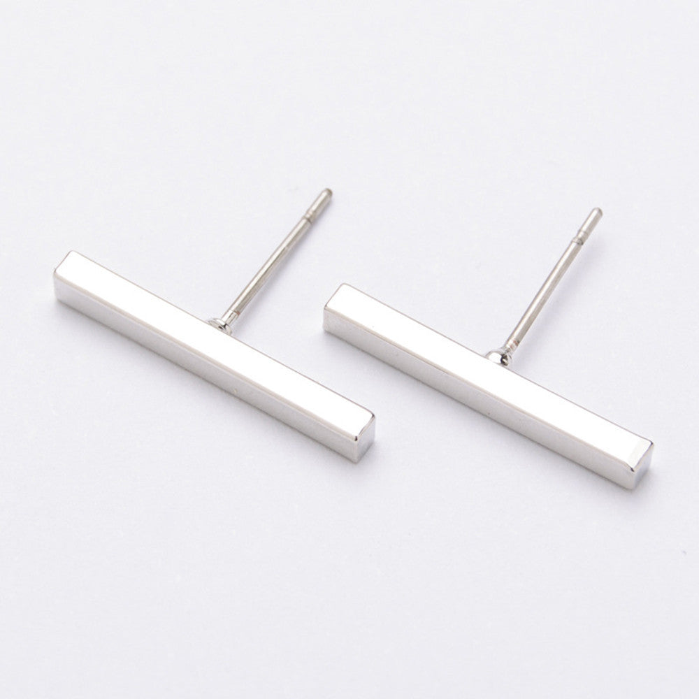 Flat earrings female earrings EX-STOCK Canada 