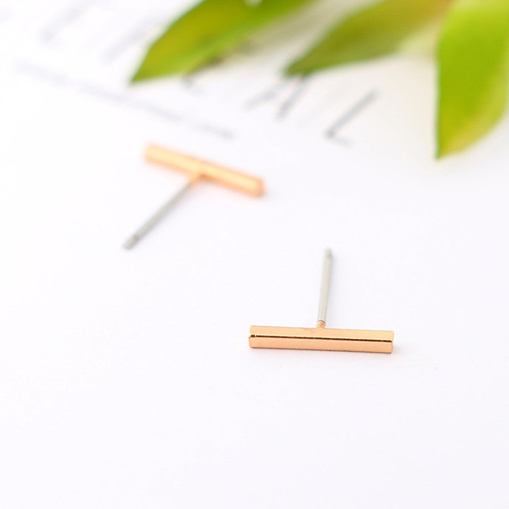 Flat earrings female earrings EX-STOCK Canada 