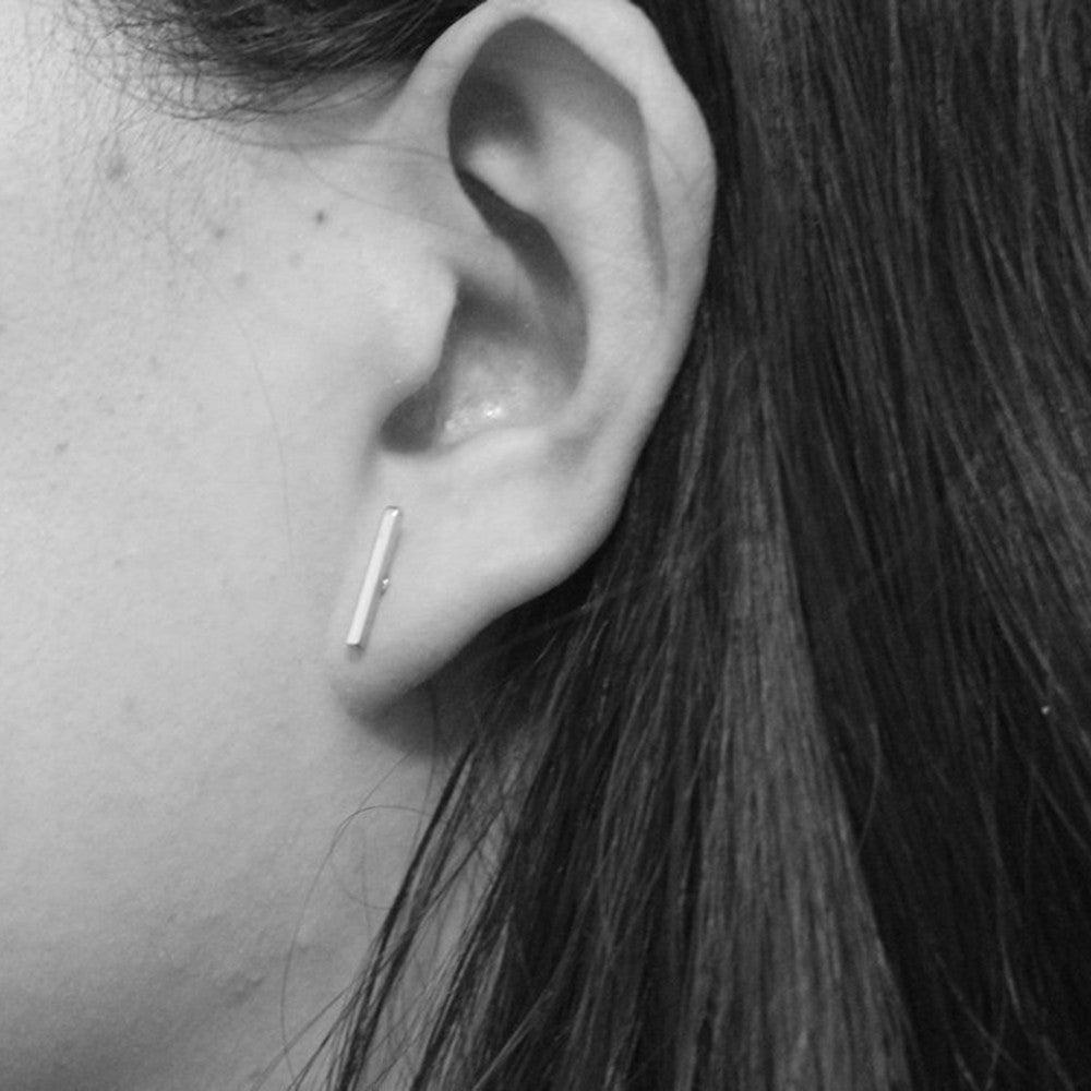 Flat earrings female earrings EX-STOCK Canada 