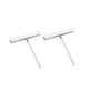 Flat earrings female earrings EX-STOCK Canada 