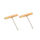 Flat earrings female earrings EX-STOCK Canada 