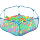 Foldable Kids' Play Tent with Ball Pit: Ocean Ball Pool & Crawling Game House for Outdoor Fun - EX-STOCK Canada