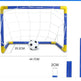 Folding Mini Football Soccer Ball Goal Post Net - EX-STOCK Canada