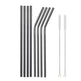 Food Grade 304 Stainless Steel Color Metal Straws EX-STOCK Canada 