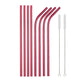 Food Grade 304 Stainless Steel Color Metal Straws EX-STOCK Canada 