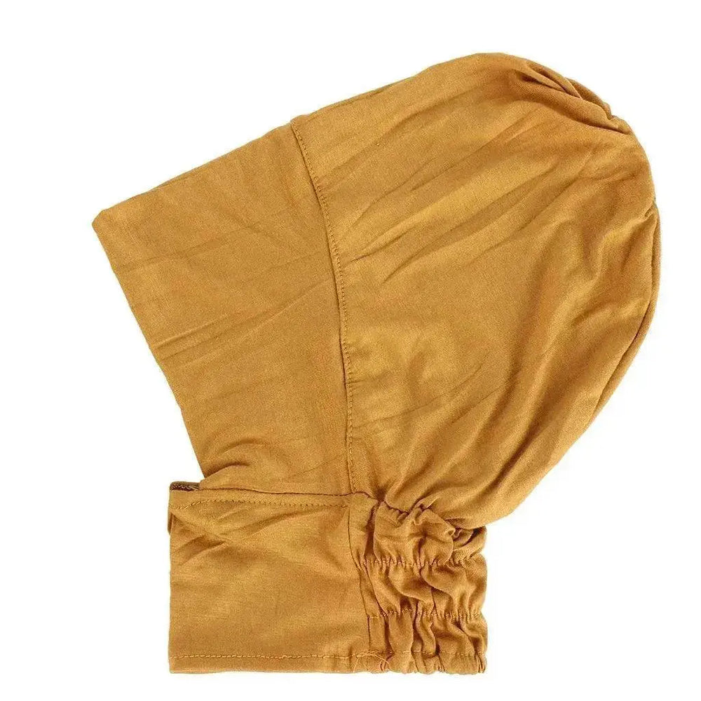 Four-Season Silk Cotton Pullover Hat in Solid Color with Elastic Fit - EX-STOCK Canada