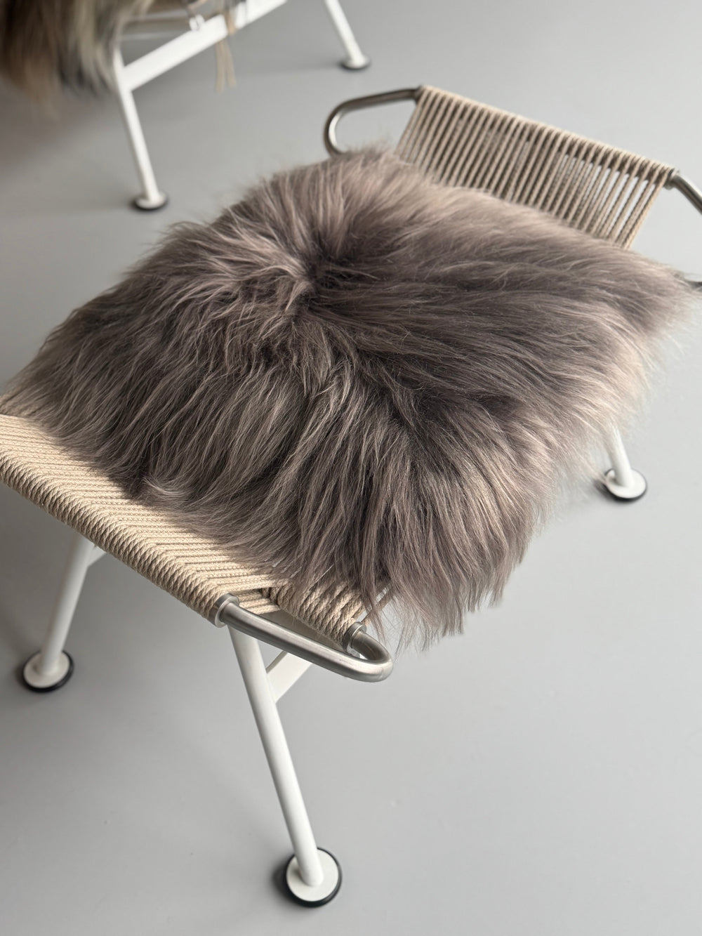 Mineral Icelandic Sheepskin Chair Pad 