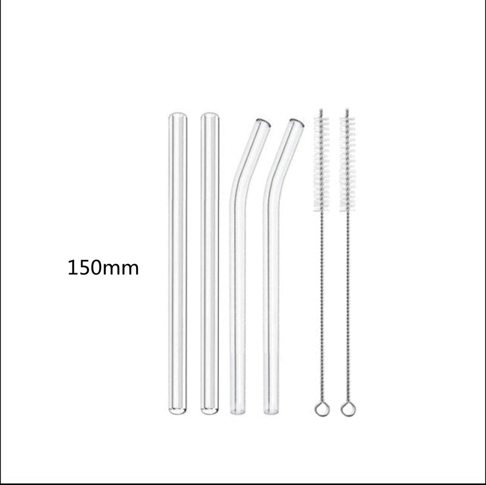 Glass Straws, Pearl Milk Tea Coarse Drinking Straws, Non-disposable Transparent Water Cups, Long Straws EX-STOCK Canada 