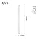 Glass Straws, Pearl Milk Tea Coarse Drinking Straws, Non-disposable Transparent Water Cups, Long Straws EX-STOCK Canada 