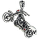 GoSteel Herren Ghost Rider Racing Moto Bike AnhängerEX-STOCK Canada 