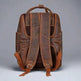 Greenwood Leather Backpack with Reinforced Laptop and Tablet Compartments 
