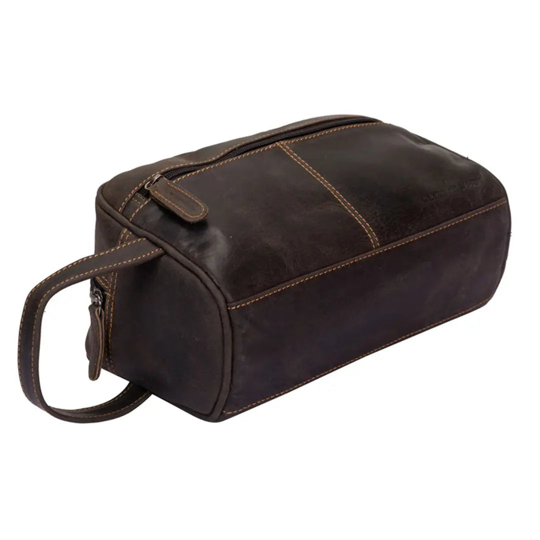Greenwood Leather Geelong Toiletry Bag EX-STOCK Canada 