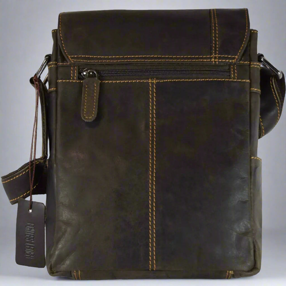 Greenwood Leather Henry Mini-Messenger Bag EX-STOCK Canada 