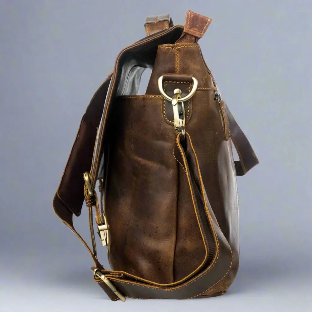 Greenwood Leather Laptop Bag 