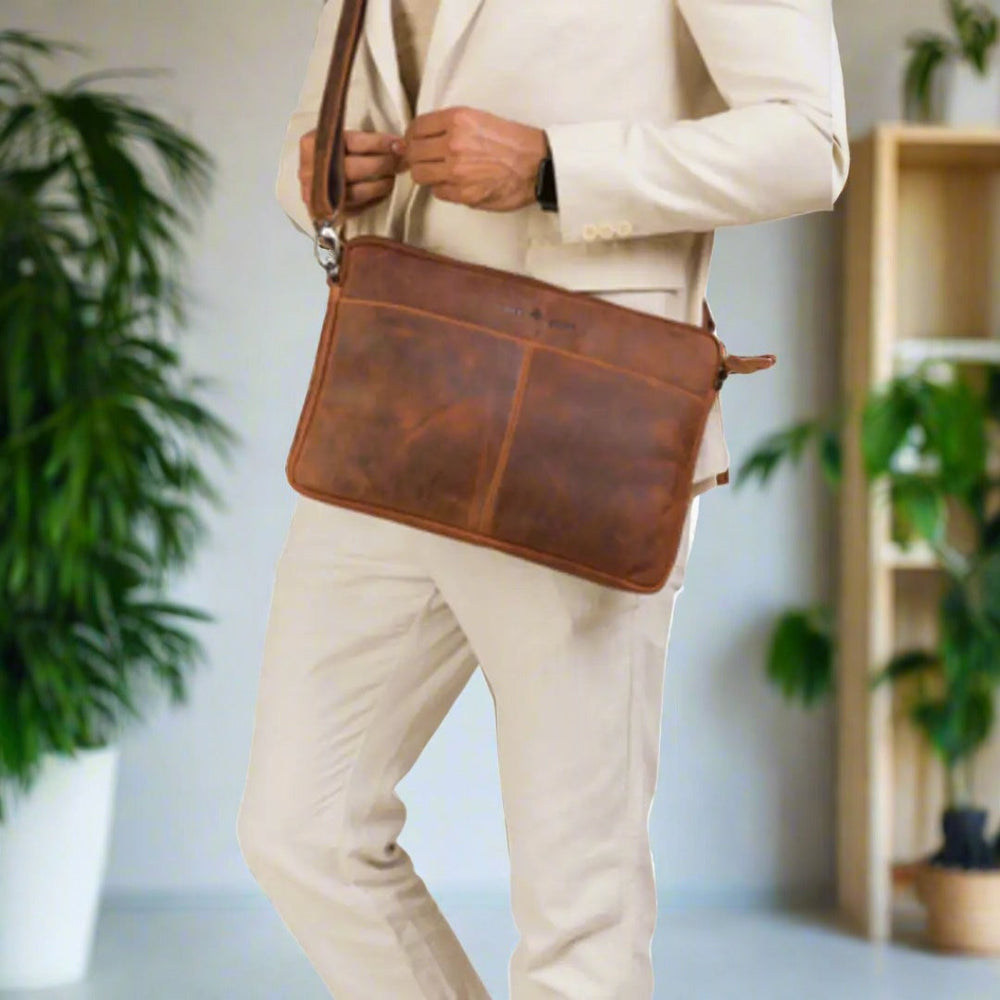 Greenwood Leder Montreal Laptop-HülleEX-STOCK Canada 