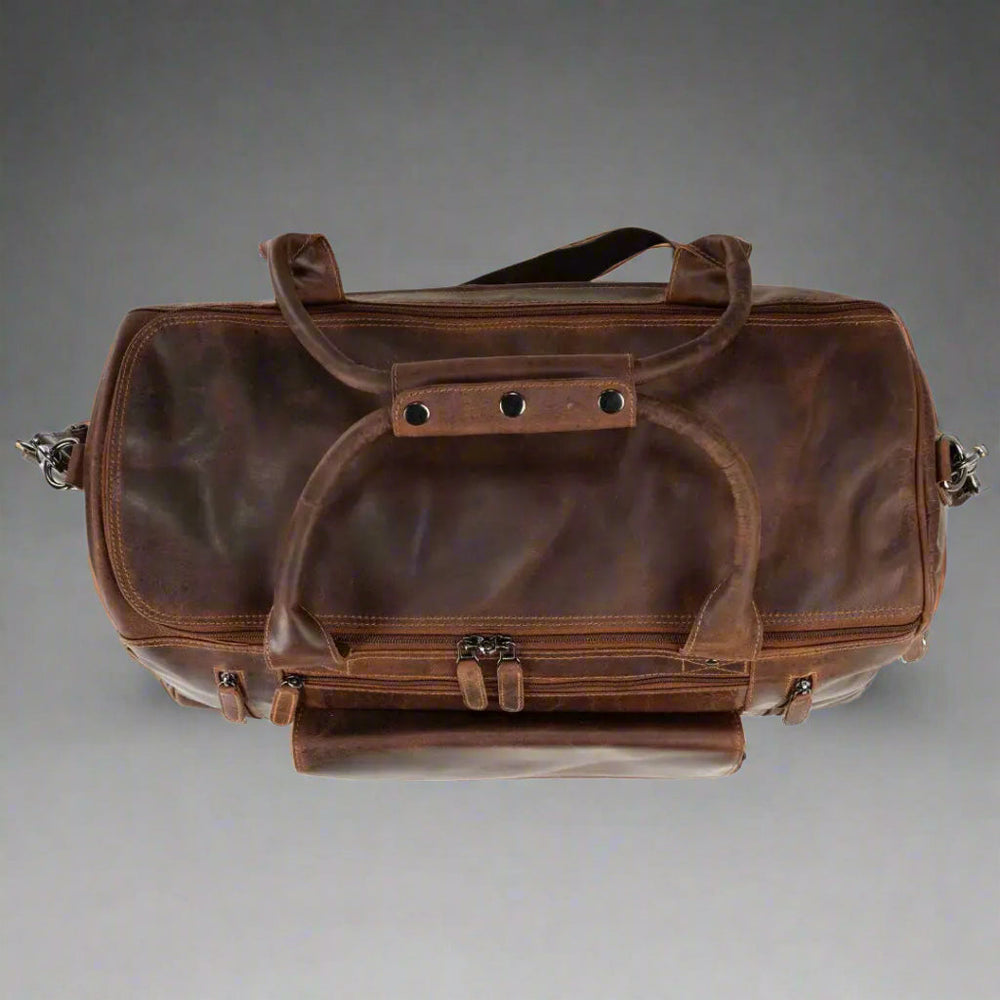 Greenwood Leather Regina Large Travel Duffle Bag EX-STOCK Canada 