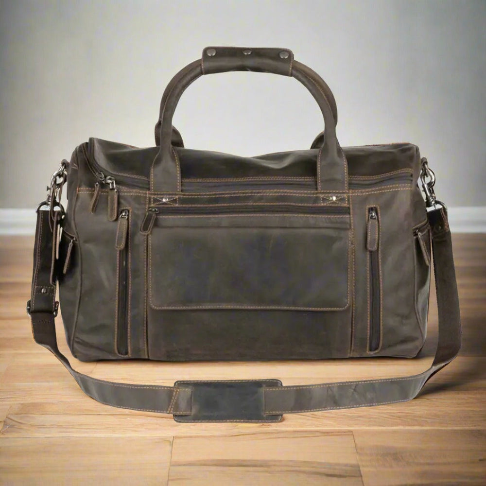 Greenwood Leather Regina Large Travel Duffle Bag EX-STOCK Canada 