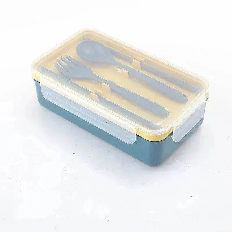 Caja de Almuerzo de Cuadrícula Set de Lonchera Infantil para Estudiantes y Oficinistas Caja de Almuerzo Aislada de Plástico Sellada para Mantener Fresco EX-STOCK Canada