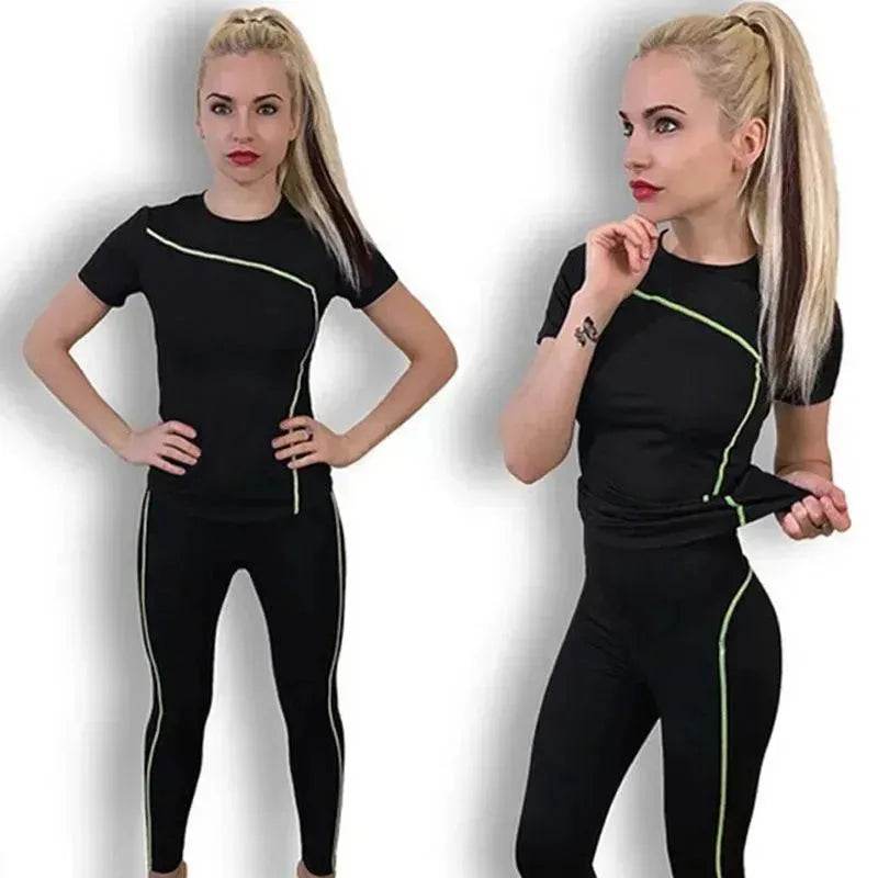 Tenue de sport avec pantalon de training de gym EX-STOCK Canada