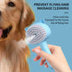Hair Cleaning Brush With Mist Multifunctional Cat Grooming Brush Rechargeable Self Cleaning Slicker Brush For Pets Dogs & Catsb Pet Products EX-STOCK Canada 