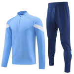 Half Pull Soccer Uniform Training Clothes Outfit - EX-STOCK Canada