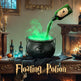 Halloween Black Wizard Bowl Magic Float Bottle And Diffuser Indoor Home Bar Magic Party Horror Ghost Props Halloween Decoration - EX-STOCK Canada