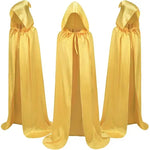 Halloween Cloak Costumes Wizard Cloak For Children Hooded Capes Mantle Black Party Decoration - EX-STOCK Canada
