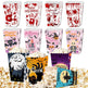 Halloween Popcorn Boxes In 3 Designs. Halloween Party Supplies In 3 Styles, 4 Of Each Style, 12 In Total - EX-STOCK Canada