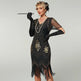 Handmade Embroidery Beads Sequin Tassel Fringed Dress - EX-STOCK Canada