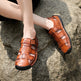 Handmade Stitching Leather Casual Beach Men's Sandals  EX-STOCK CANADA