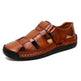 Handmade Stitching Leather Casual Beach Men's Sandals  EX-STOCK CANADA