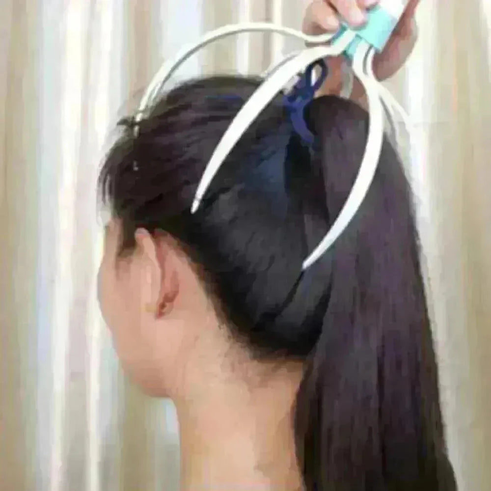 Head Scalp Massager Octopus Vibration And Refreshing Electric Massager - EX-STOCK CANADA