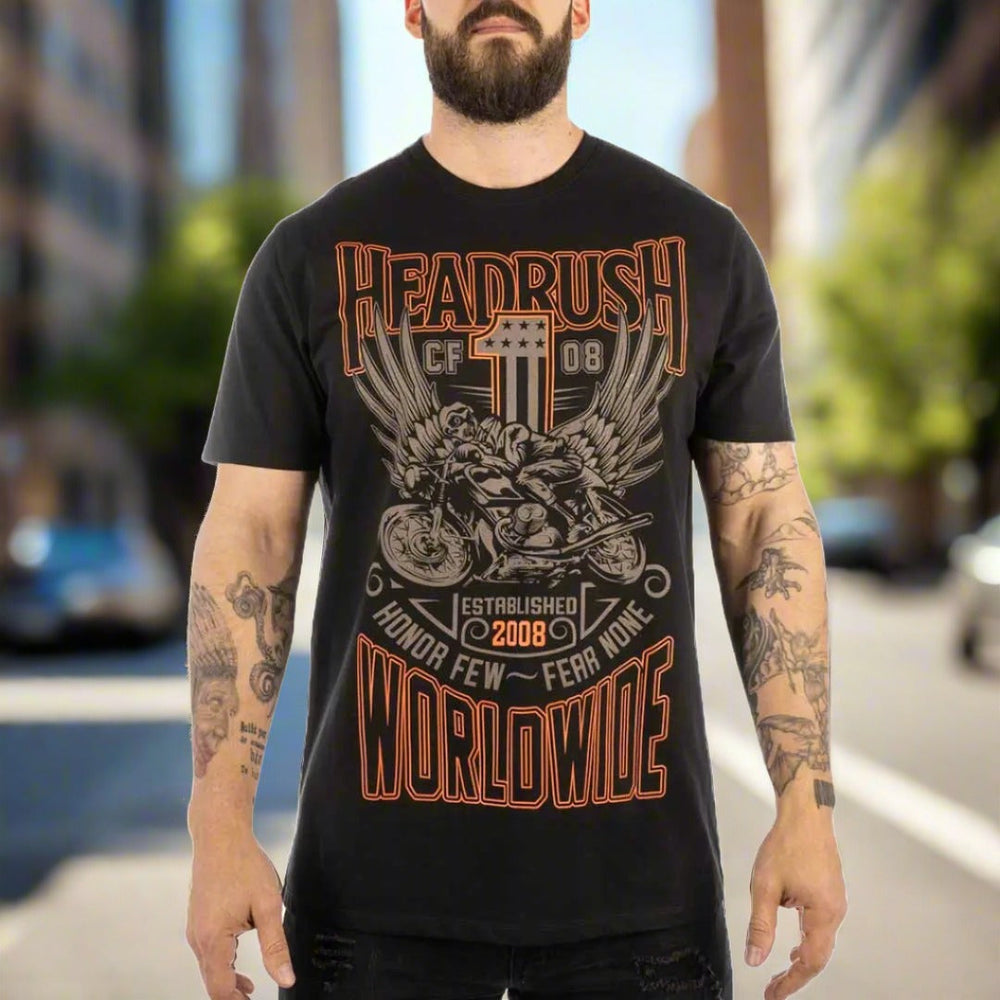 Headrush Herren Original Worldwide T-ShirtEX-STOCK Canada 